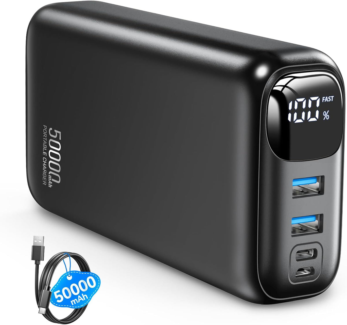 OHOVIV Cargador portátil Power Bank 50000mAh, batería PD 22.5W | Ca...