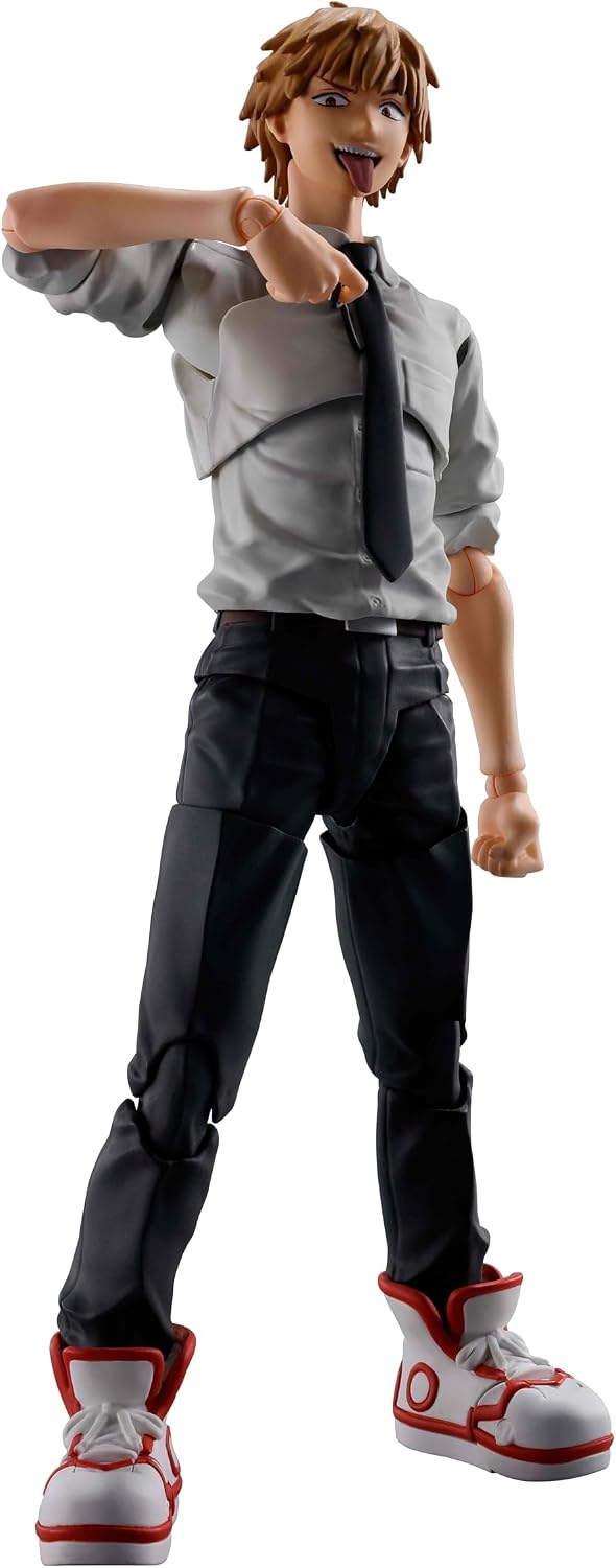 NACIONES TAMASHII - Hombre motosierra - Figura de acción Denji S.H....