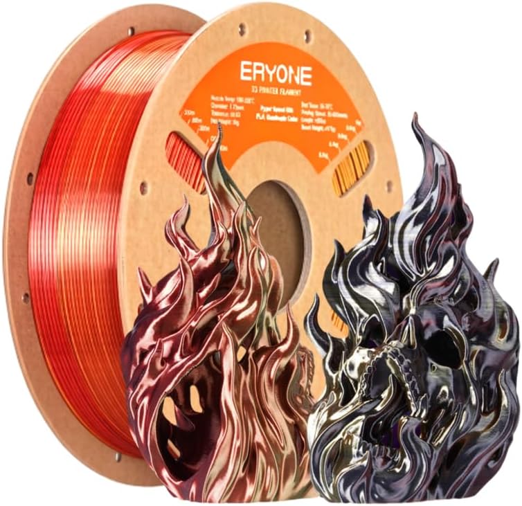 ERYONE HS Seda Cuádruple Color para Impresora 3D de Filamento PLA 1...