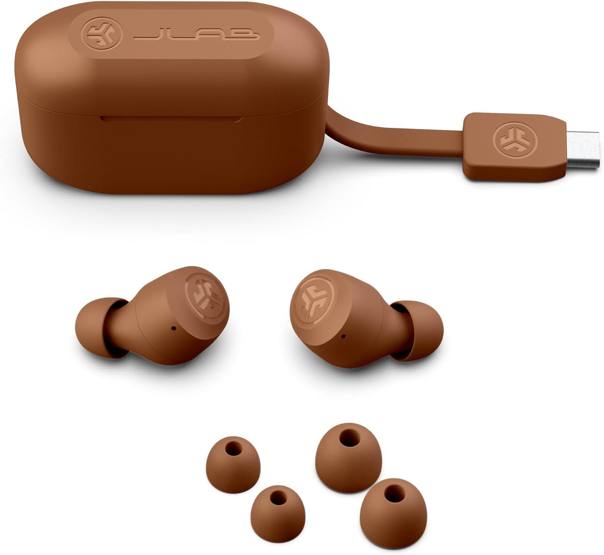 Auriculares JLab Go Air Pop+, conexión dual, sonido EQ3, tonos 1615...