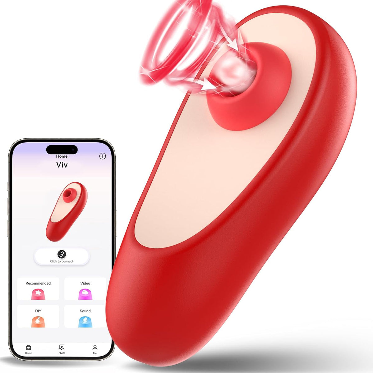 Vibrador de succión juguetes sexuales para mujeres \u2013 MOOLIGIRL...