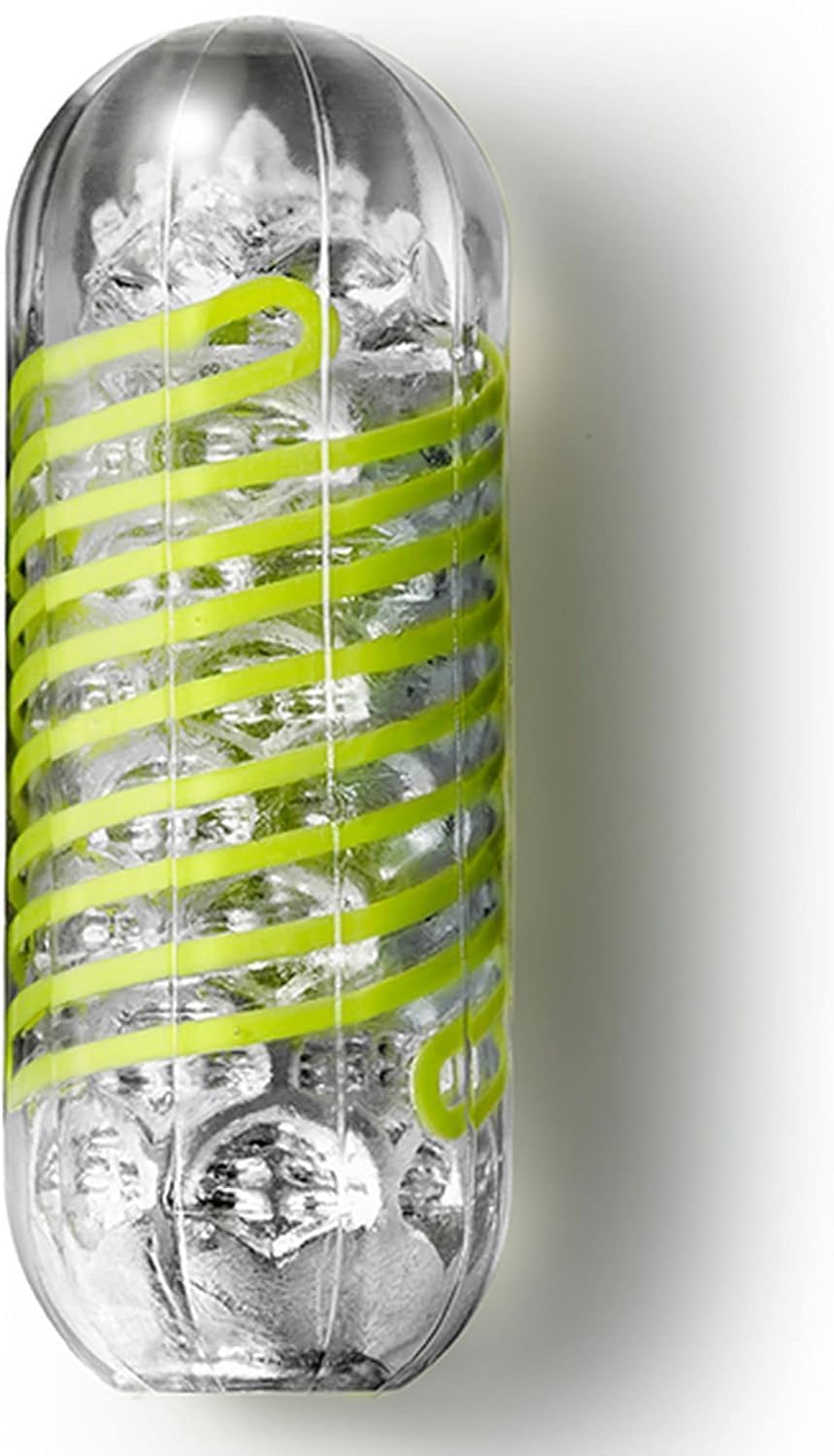 Tenga Spinner Cup Masturbador reutilizable espiral movimiento y dis...