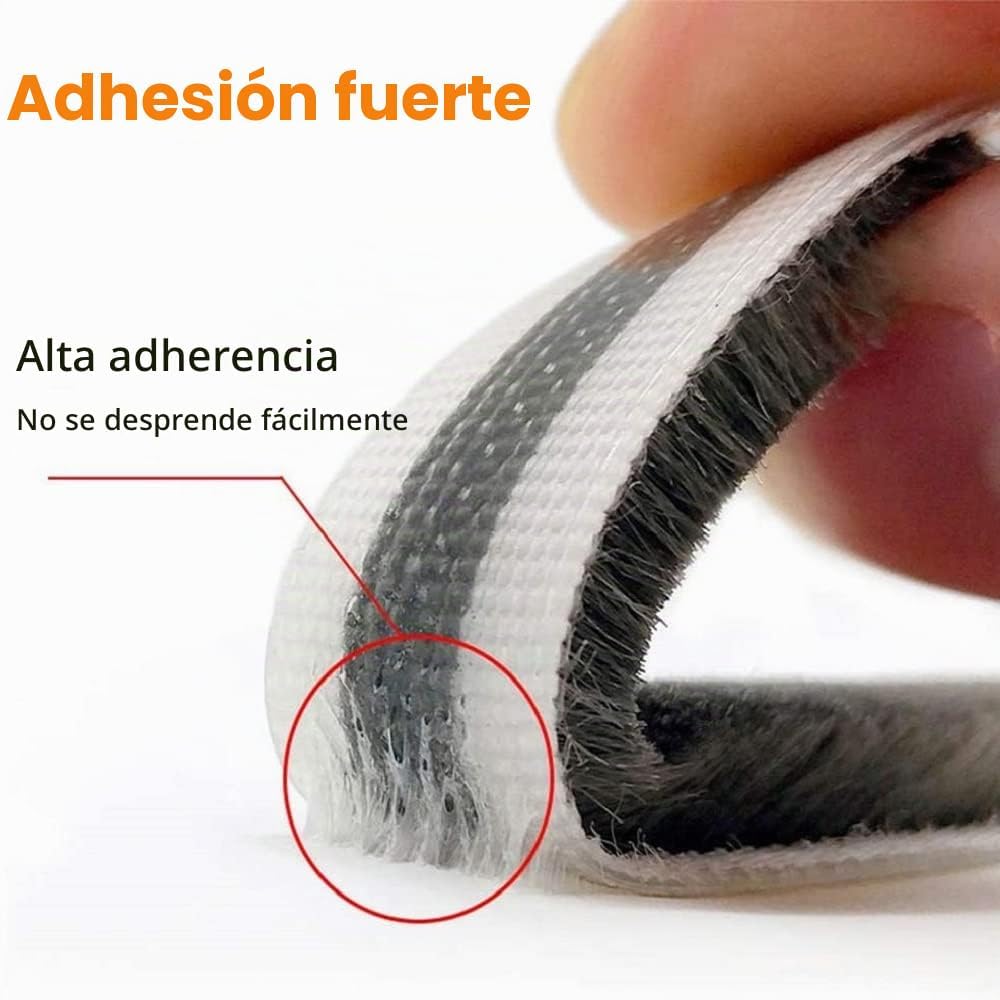 Burlete autoadhesivo de 33 pies para ventanas corredizas y puertas...