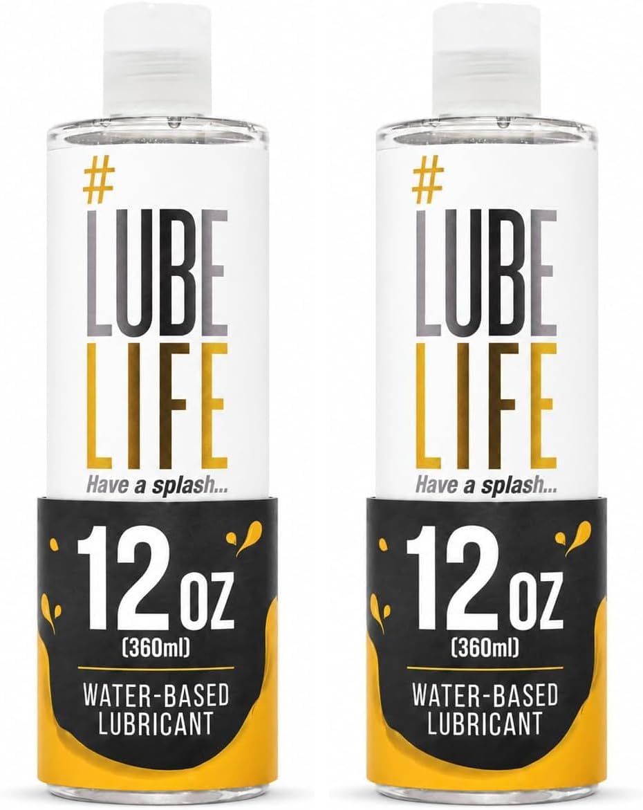 LUBELIFE Lubricante a base de agua, lubricante personal para hombre...