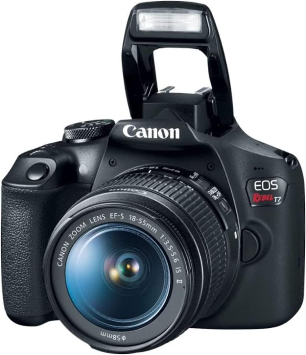 Canon EOS Rebel T7 Cámara DSLR | Kit de 2 lentes con EF18-55mm + EF...