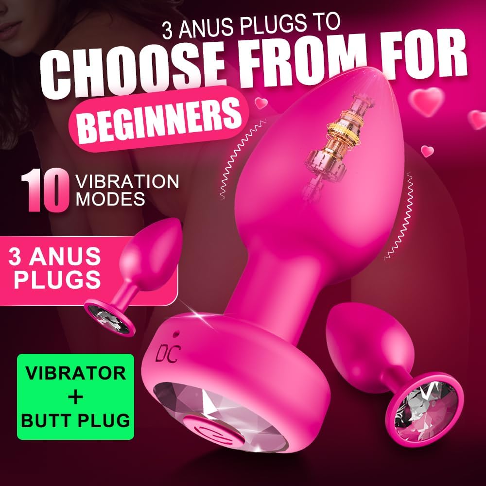 3 piezas de kit de entrenamiento anal juguetes sexuales para adulto...
