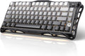 GravaStar Mercury K1 75% teclado mecánico inalámbrico para juegos,...
