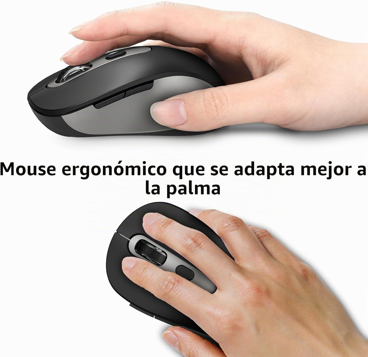 Mouse inalámbrico para laptop, PC, Chromebook, Mac, MacBook, mouse...