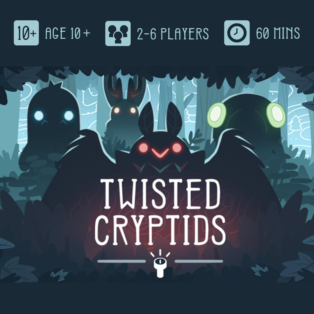 Unstable Games Twisted Cryptids Juego de Mesa - Juego de Cartas de...