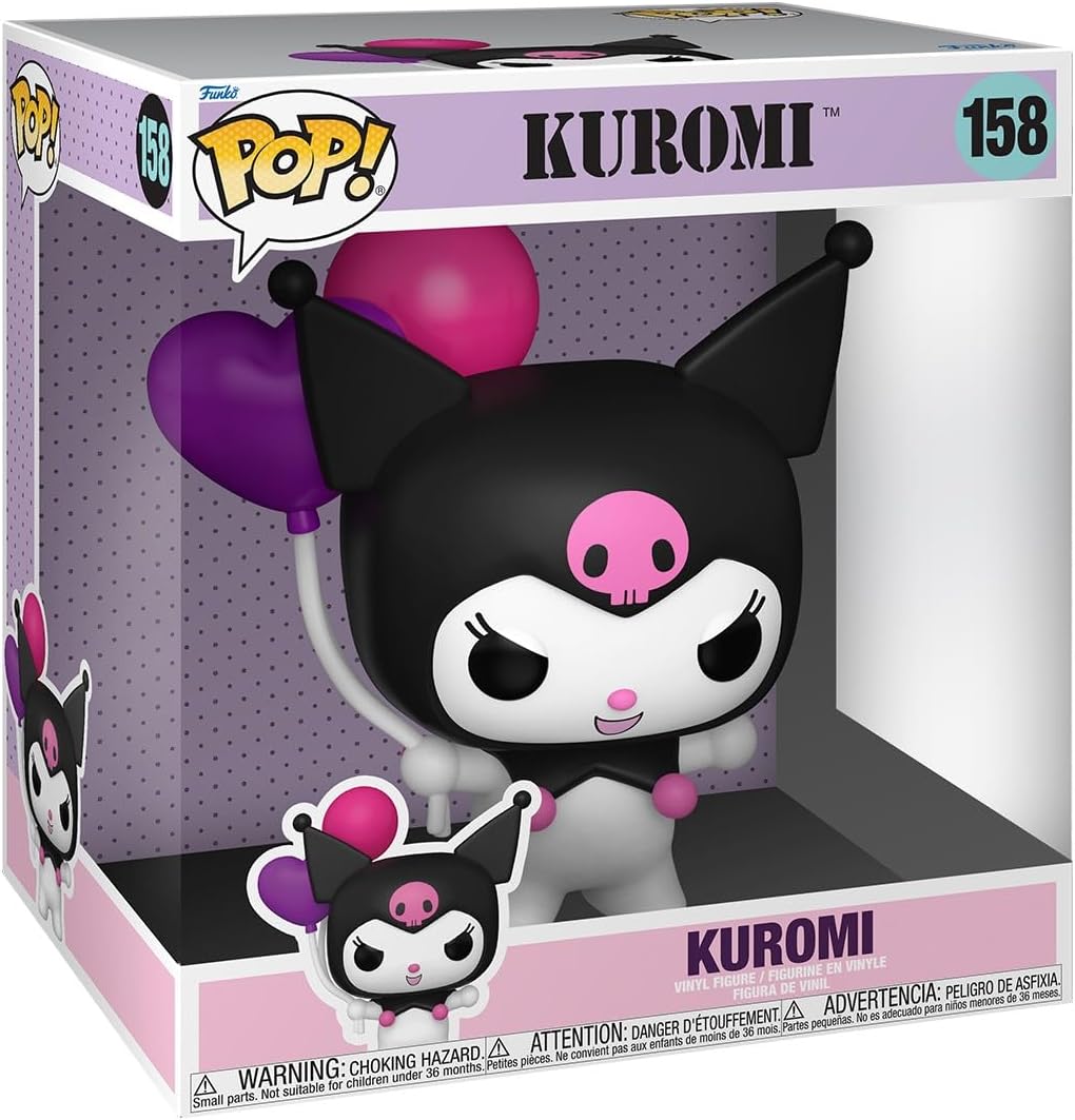 Funko Pop! Jumbo: Hello Kitty - Kuromi | Producto oficial \u2013 Fi...