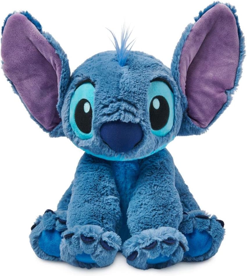 Disney - Peluche oficial de Stitch, juguete suave mediano para niño...