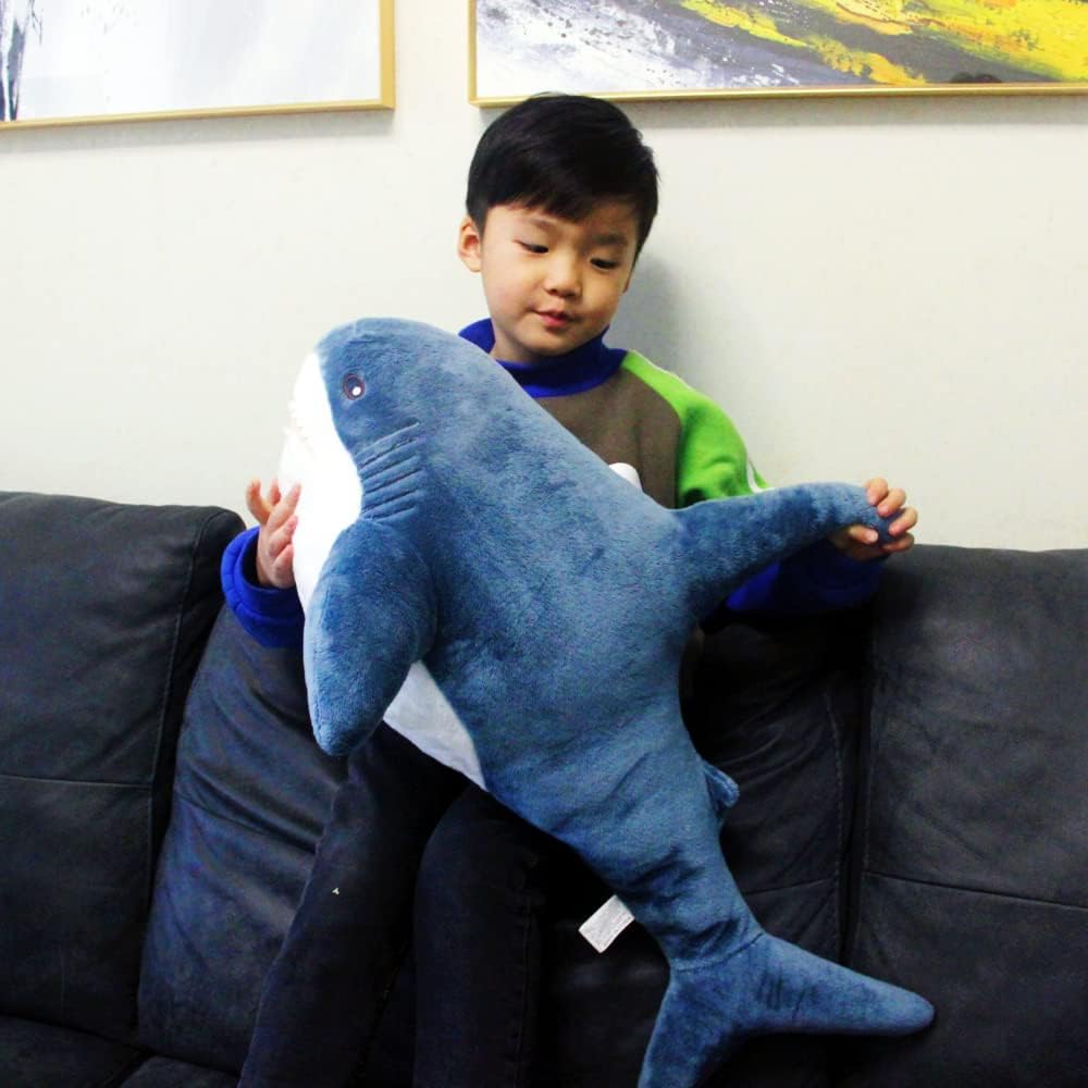 Ryttir Animales de peluche de tiburón gigante XL de 31 pulgadas, al...