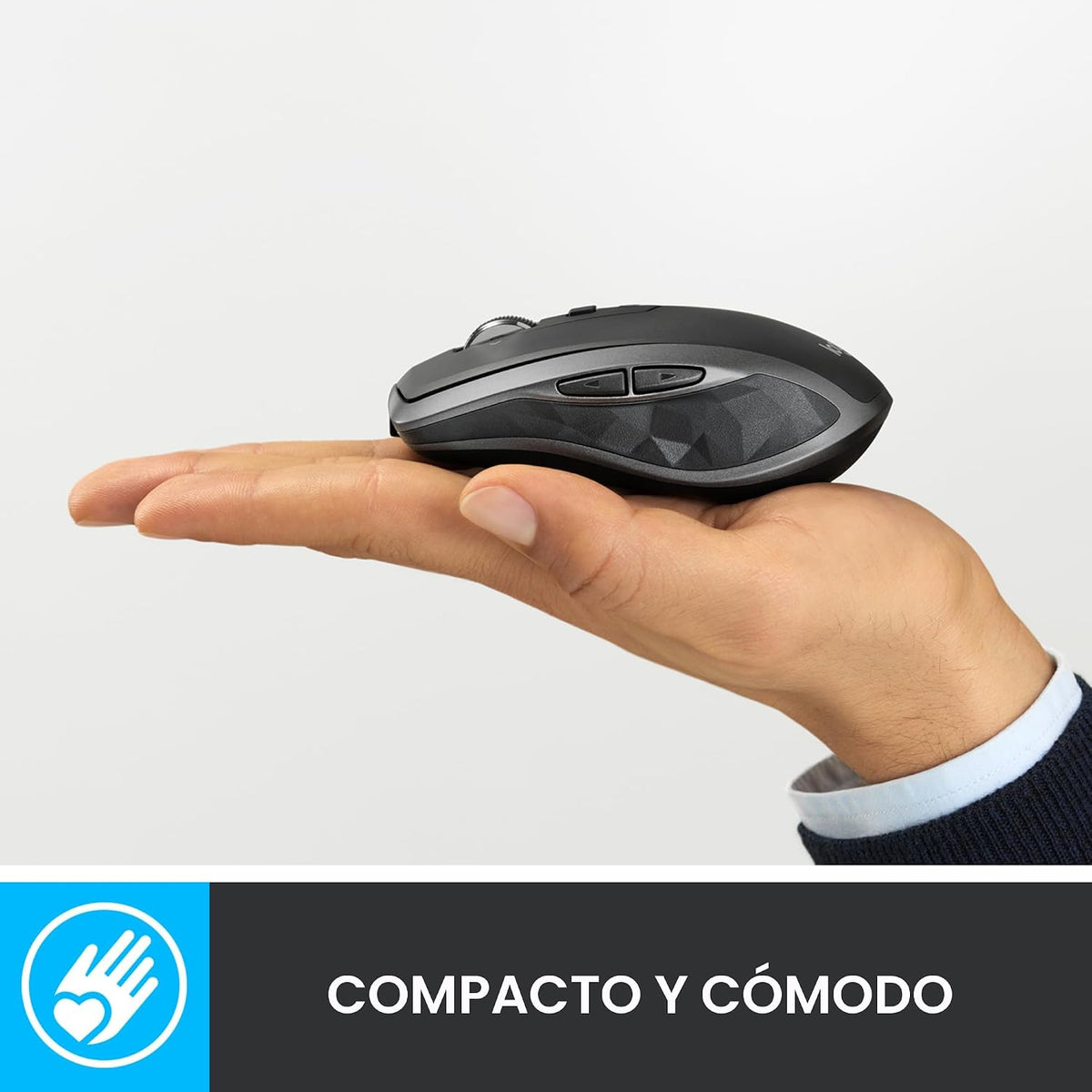 Logitech Mouse inalámbrico compacto MX Anywhere 2S Bluetooth Editio...