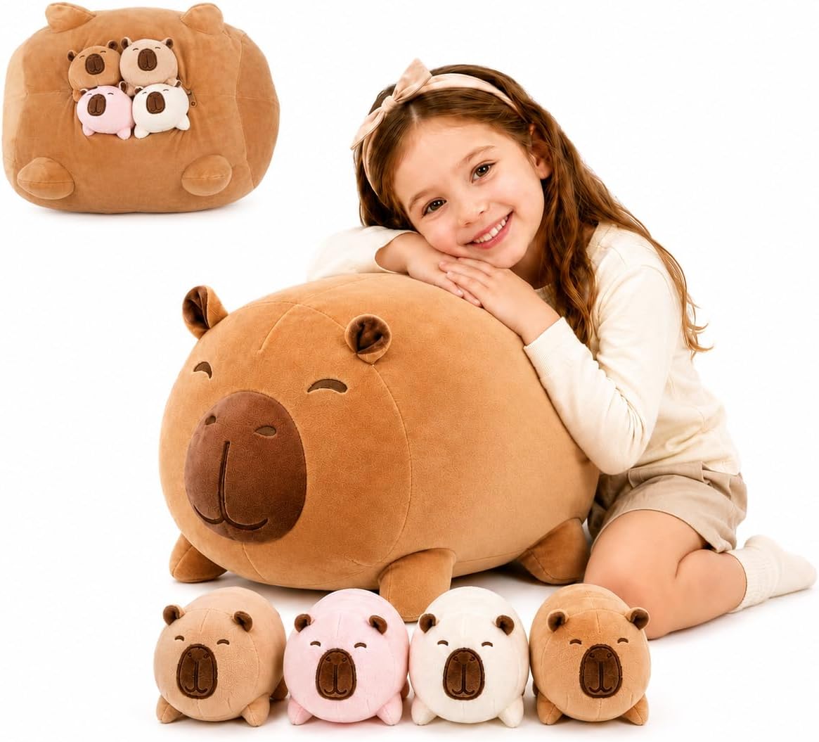 MMguai Capybara de Peluche Lindos Animales de Peluche Capybara con...