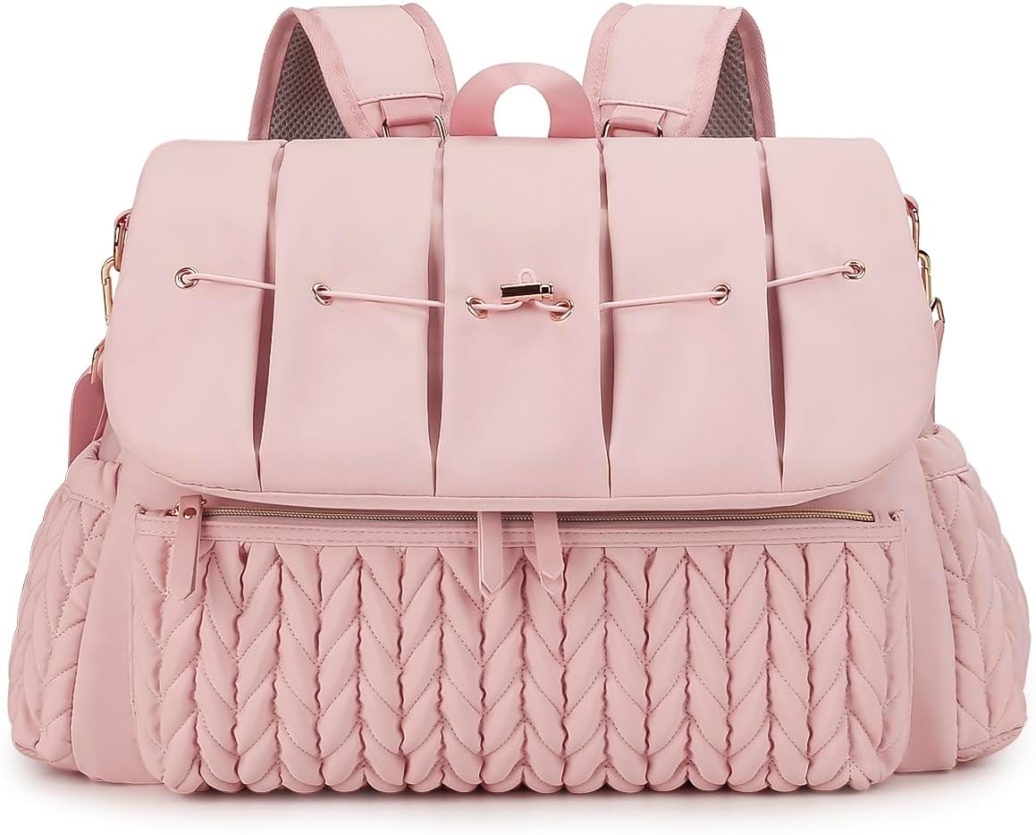 Lmbabter Bolsa para pañales, mochila de mensajero, mochila de viaje...