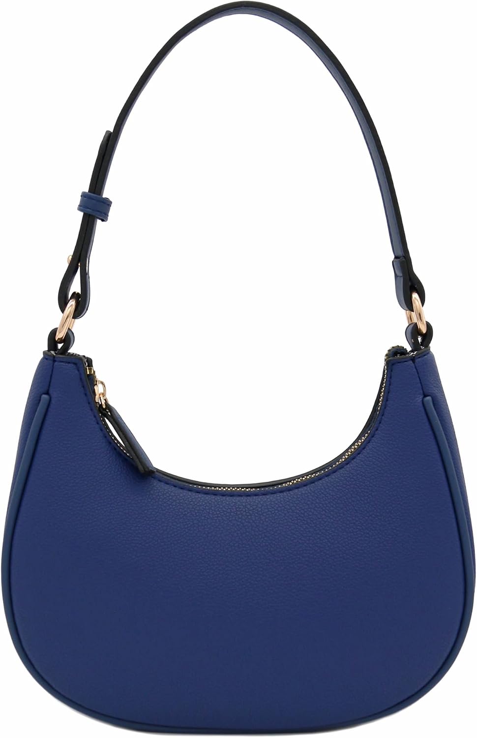 Bolso pequeño de hombro de media luna FashionPuzzle para mujer
