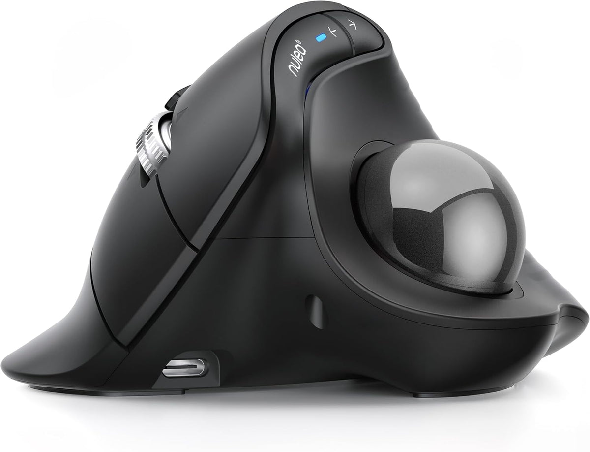 Nulea Control de pulgar de ratón de trackball vertical ergonómico |...