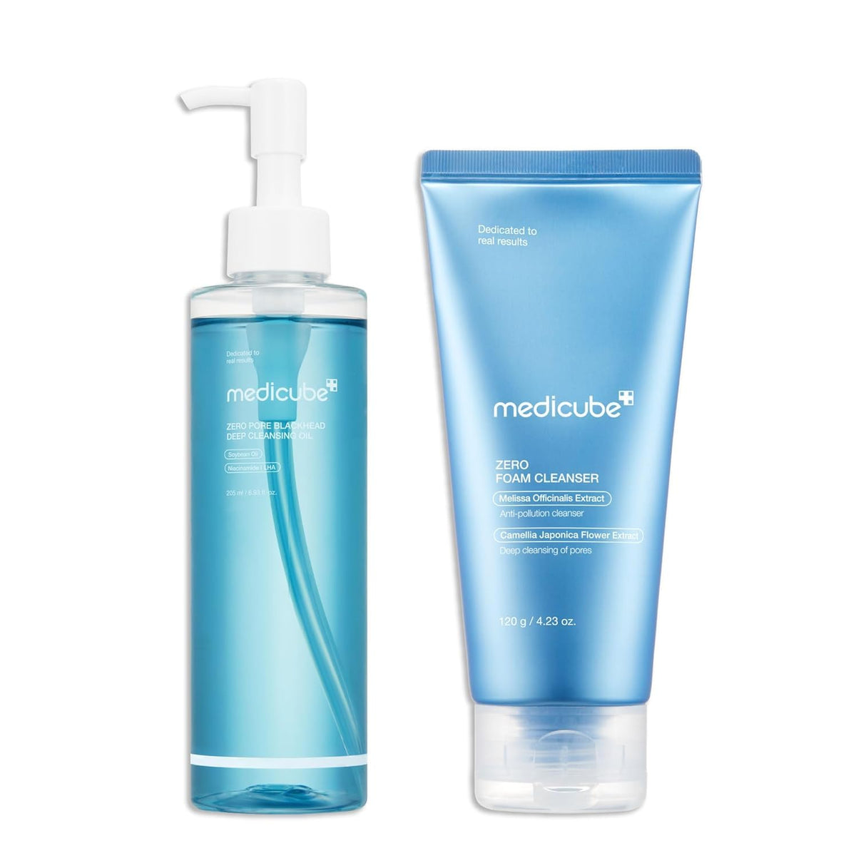 medicube - Aceite limpiador de poros cero, limpiador de espuma cero...