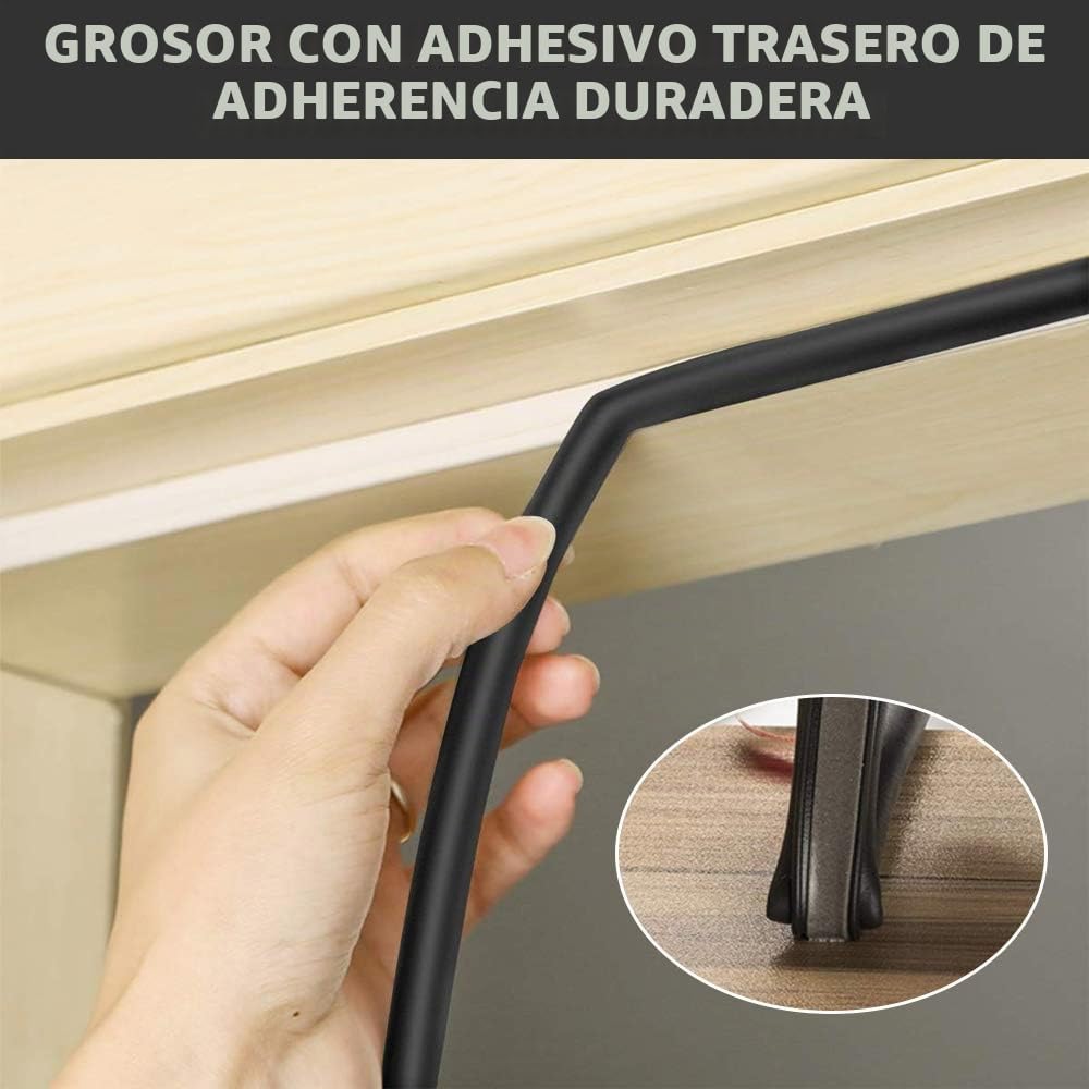 CloudBuyer - Tira de sellado de puerta de 39.4 pies para marco de p...