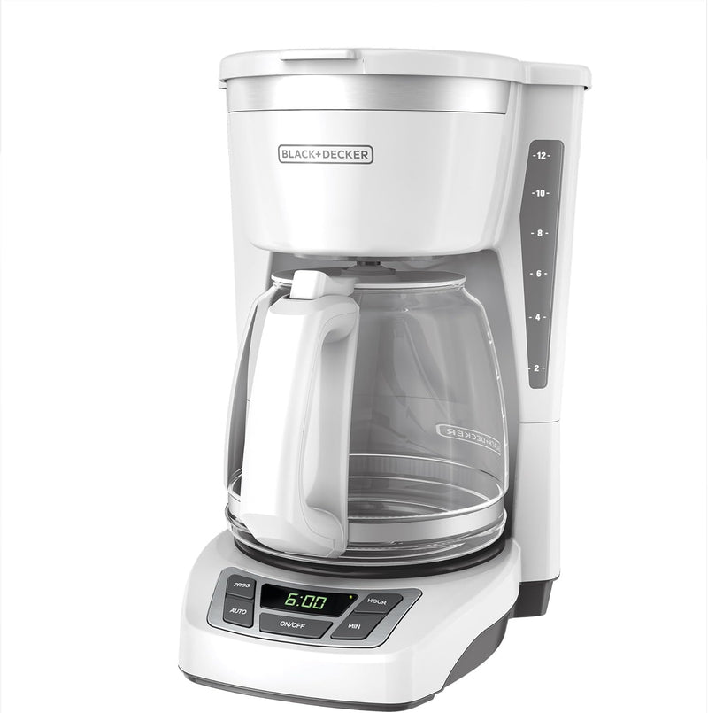 BLACK+DECKER CM1160W-1 CM1160W Cafetera programable de 12 tazas