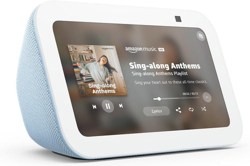 Amazon Echo Show 5 (modelo más nuevo), pantalla inteligente, diseña...