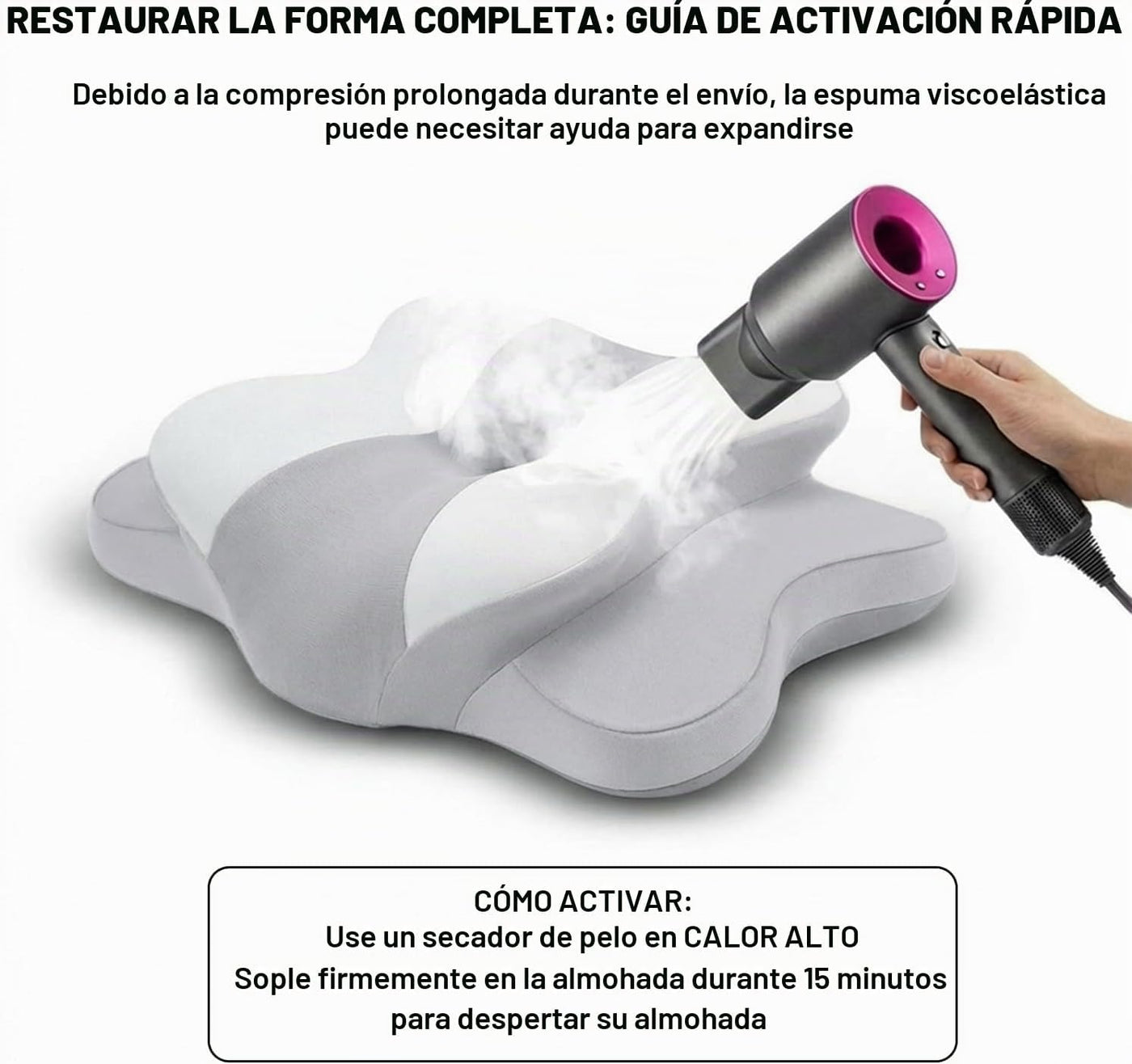 Dreams - Almohada de alivio para la apnea del sueño con alivio del...