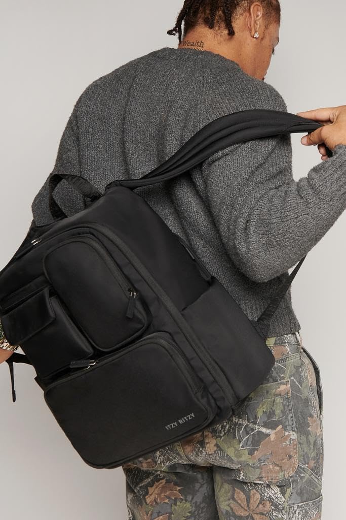Itzy Ritzy Mochila para Pañales Utilitaria \u2013 Cuenta con 17 Bol...