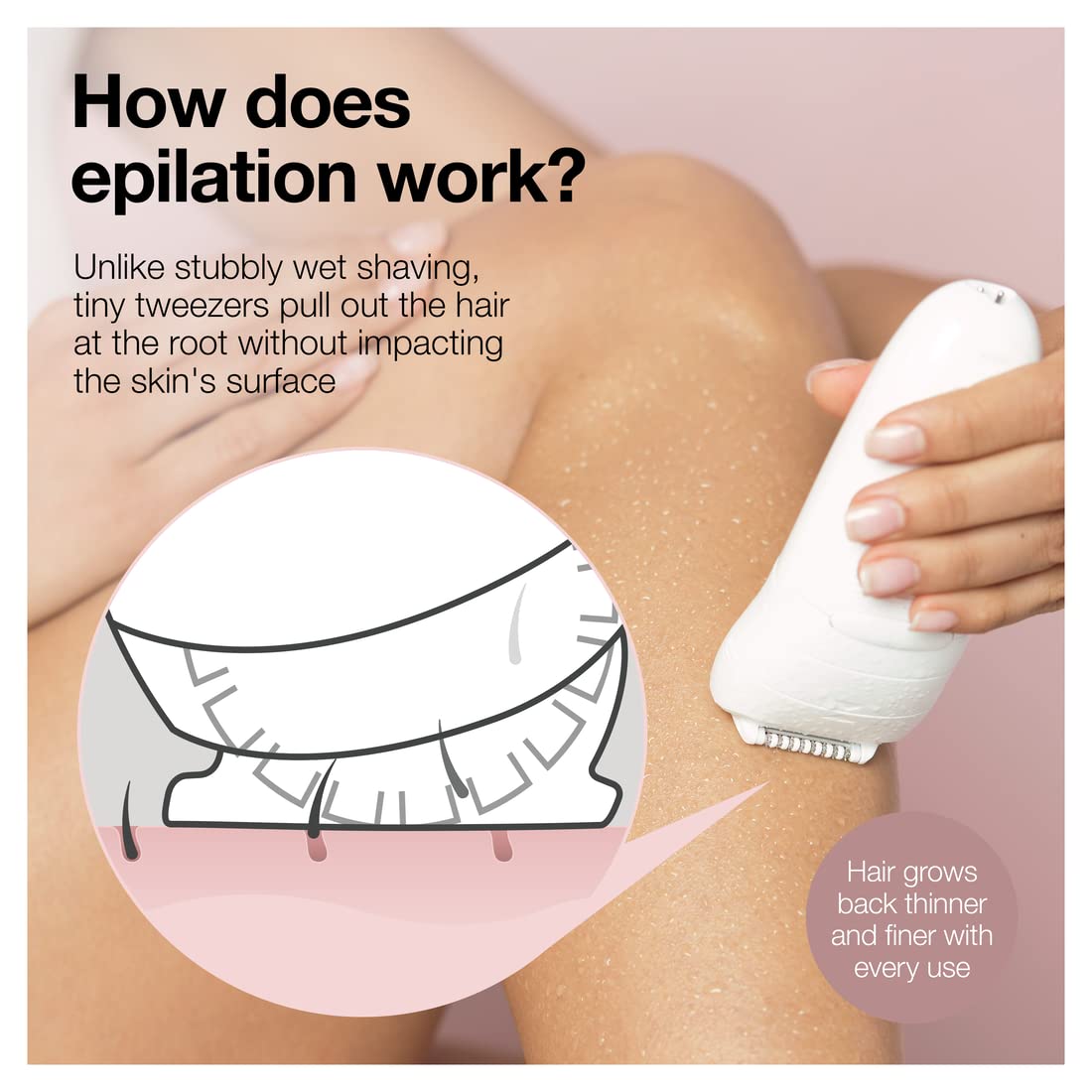 Braun Depiladora Silk-épil 5 5-810, Depiladora para mujer, afeitado...