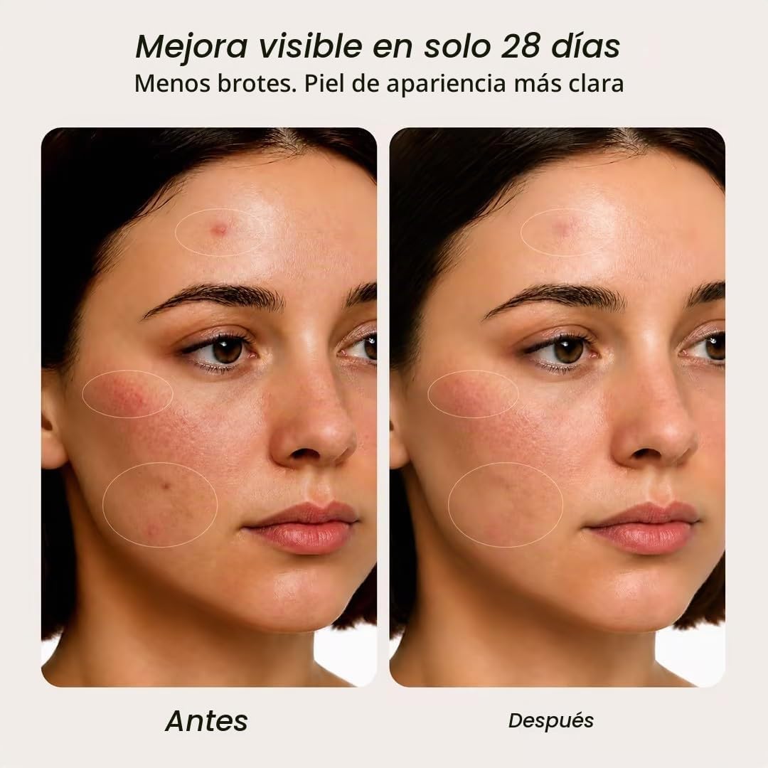 Aimilove Máscara de terapia de luz roja para cara, 850nmNIR trata e...