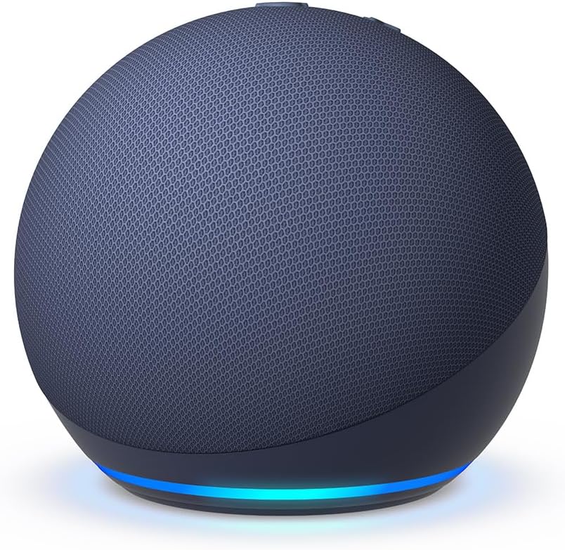 Amazon Echo Dot (modelo más nuevo): altavoz con sonido vibrante, di...