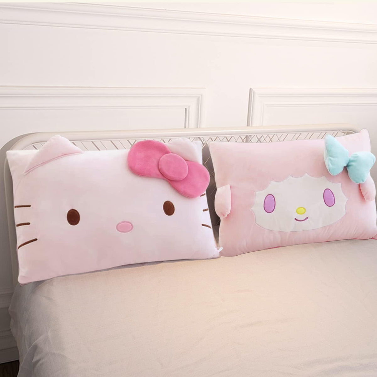 Shuyun Funda de Almohada de Dibujos Animados Linda Funda de Almohad...