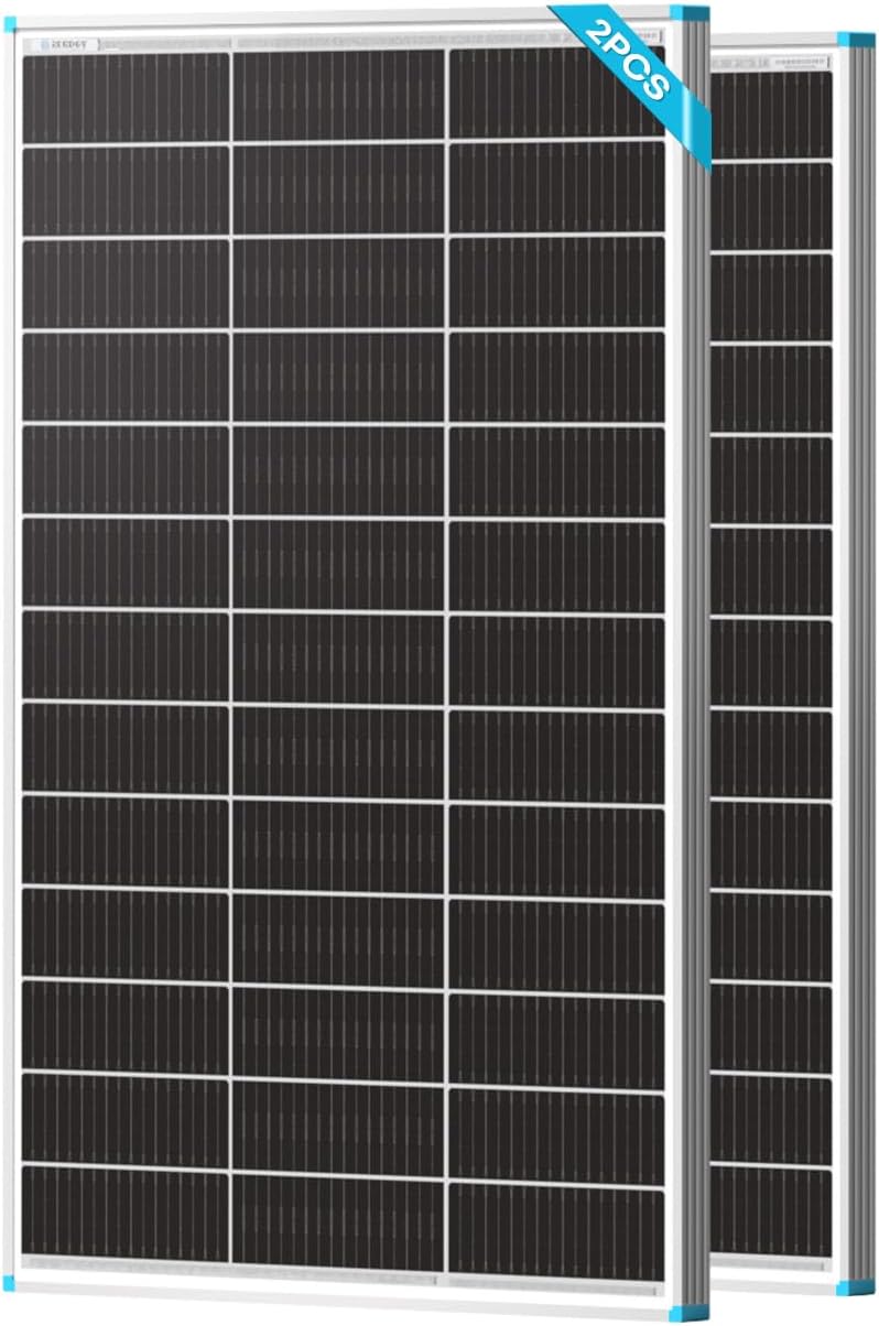 Renogy Panel solar bifacial de 200 W tipo N de 16 BB, 2 paneles sol...