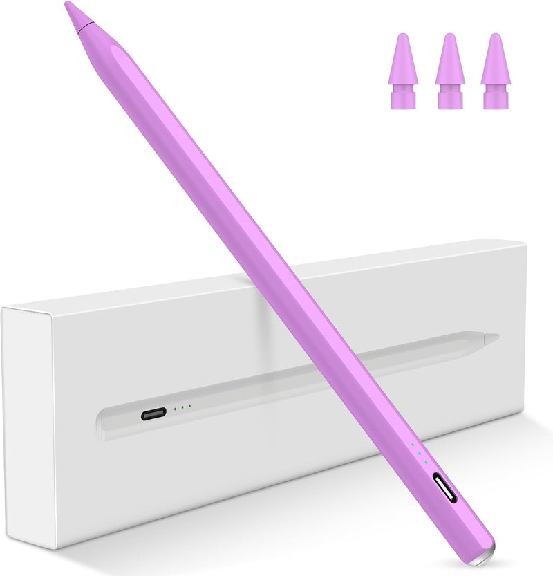 Lápiz óptico para iPad 2026-2018, lápiz de carga rápida de 15 minut...