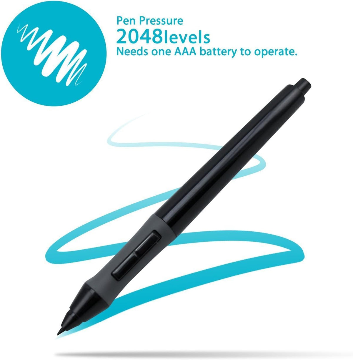 HUION H420 OSU - Tableta de dibujo gráfico con lápiz digital y 3 te...
