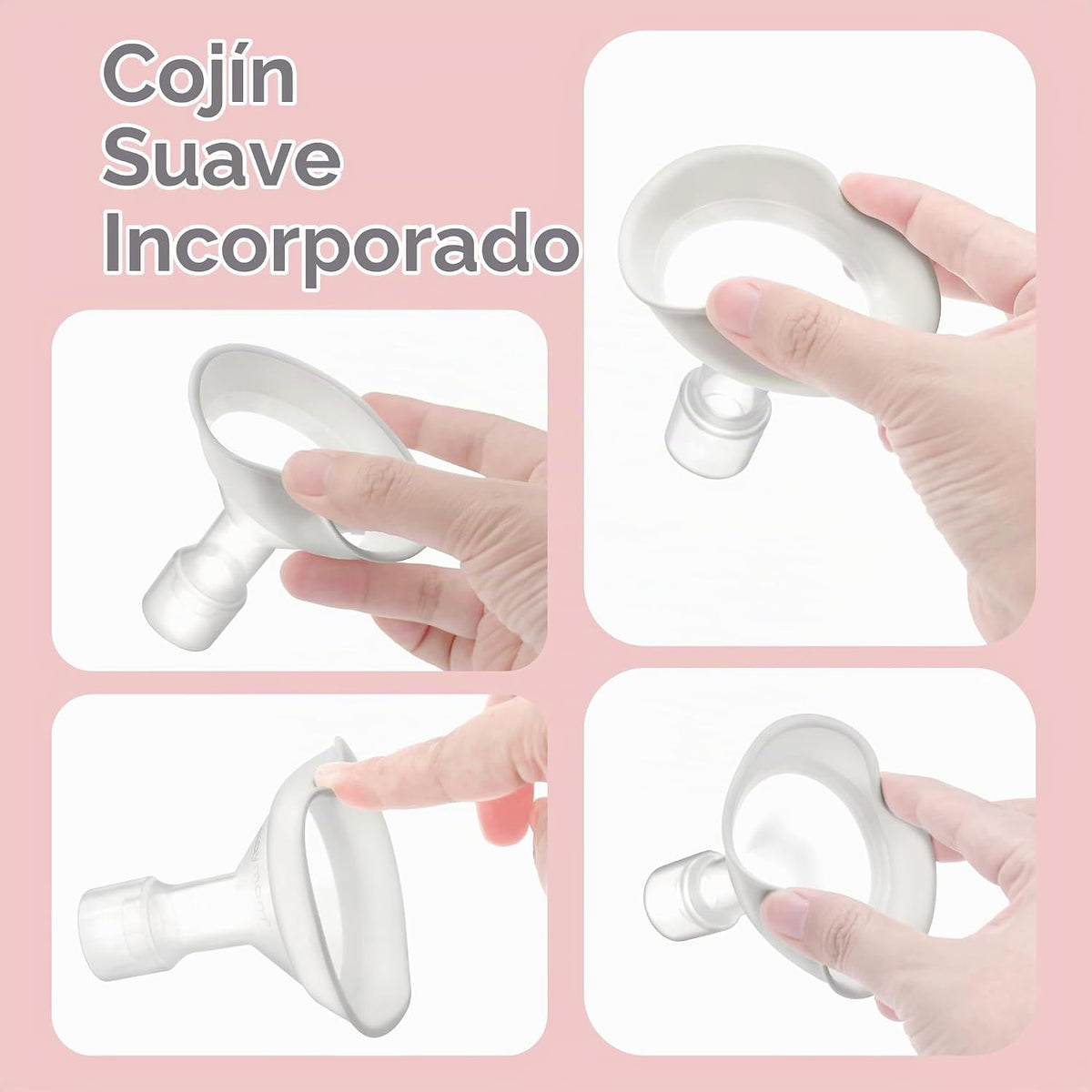 Maymom MyFit Serie Cómoda de 15 mm Diseño de Dos Piezas Protector d...