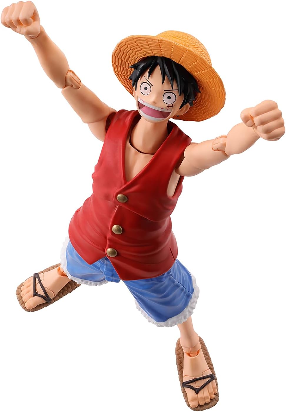 TAMASHII NATIONS - One Piece - Monkey D. Luffy -Romance Dawn- Figur...