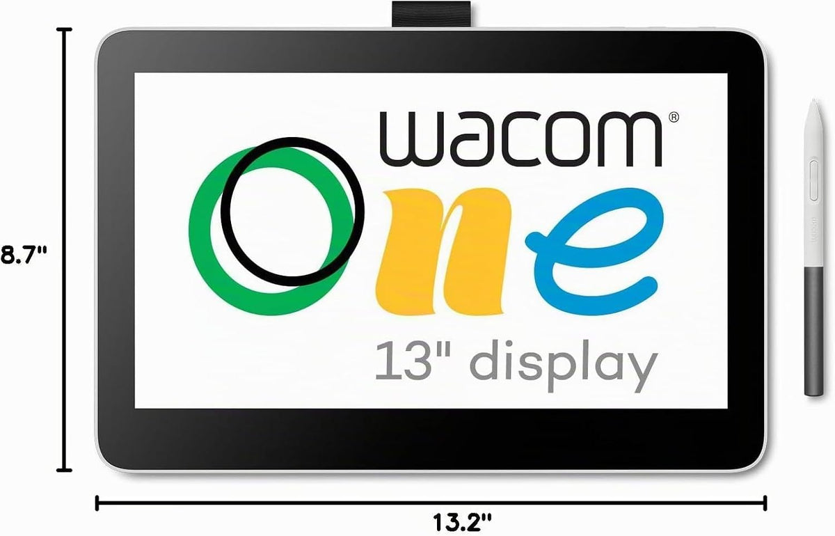 Wacom One 13 Touch, tableta de dibujo con pantalla táctil laminada...