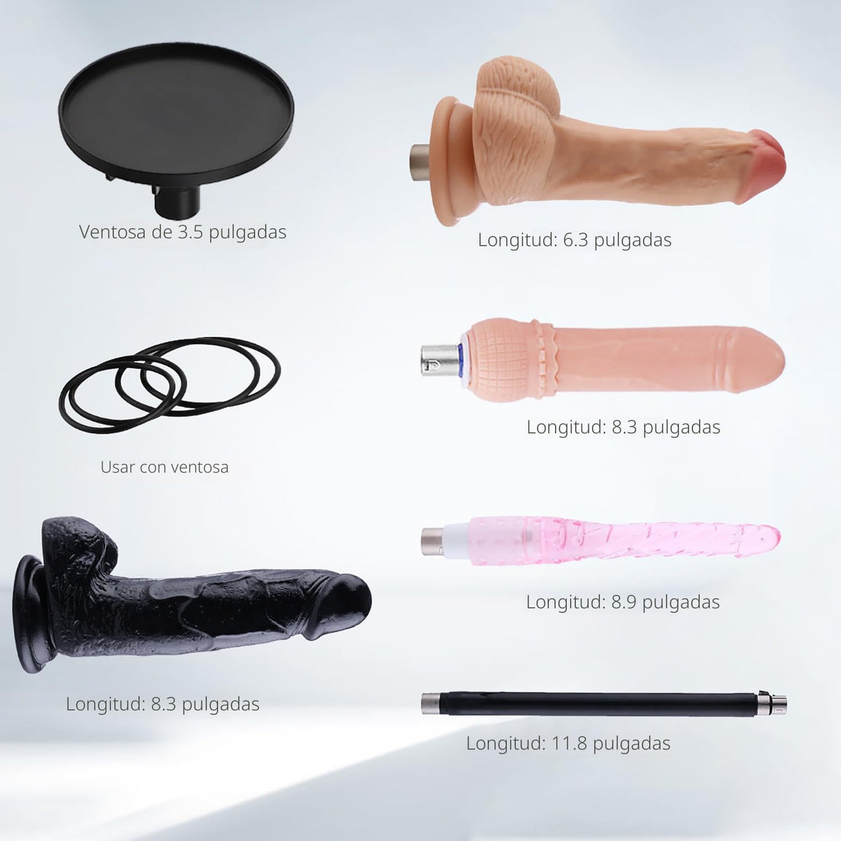 Máquina sexual, AUXFUN máquina automática de consolador con control...