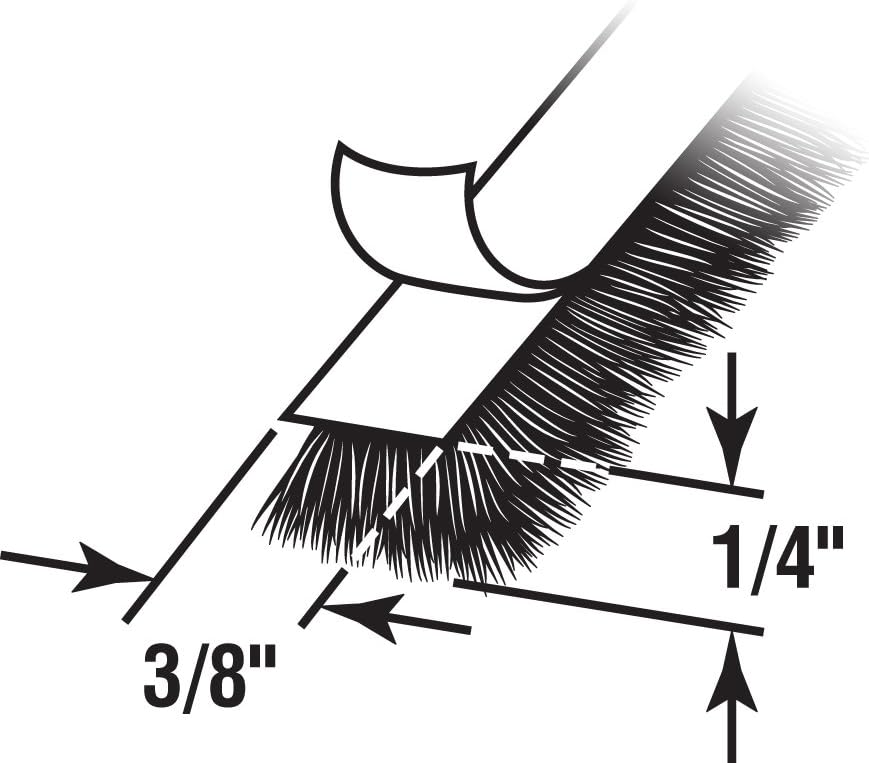 Prime-Line Products T 8752 Burlete autoadhesivo para puertas y vidr...