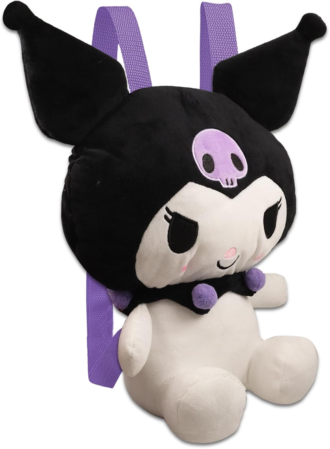 Hello Kitty and Friends Kuromi - Juego de mochila de peluche, paque...