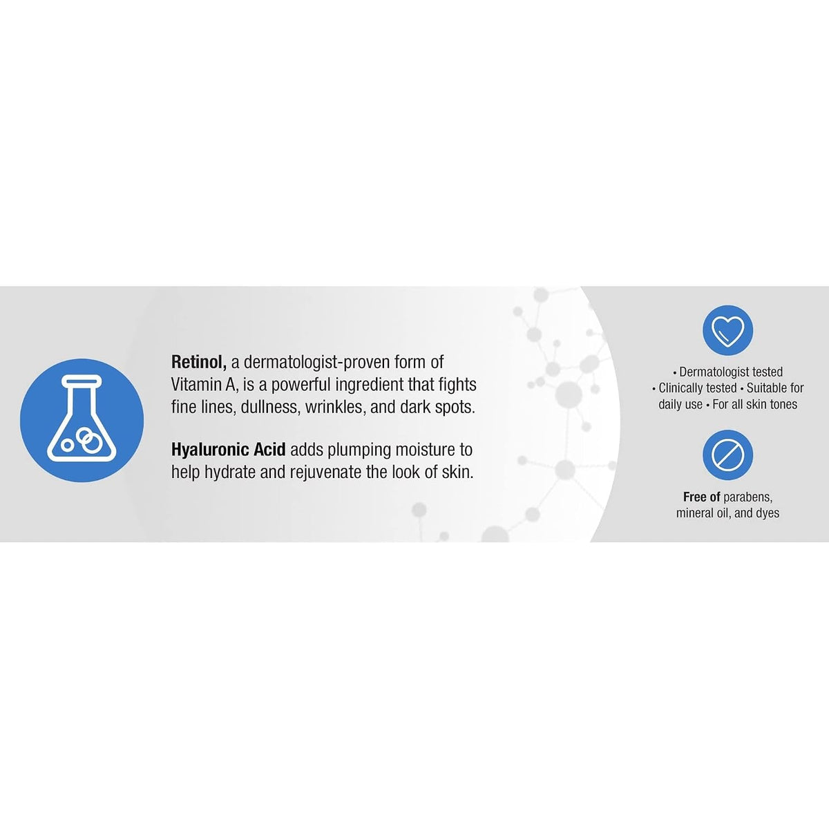 Neutrogena Hidratante facial de retinol para reparación rápida de a...