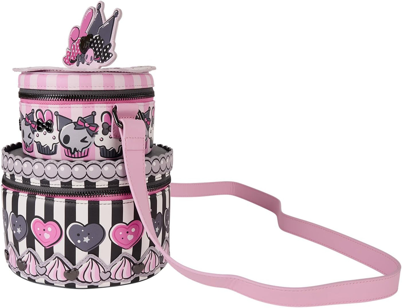 Loungefly Sanrio My Melody y Kuromi - Bolso bandolera