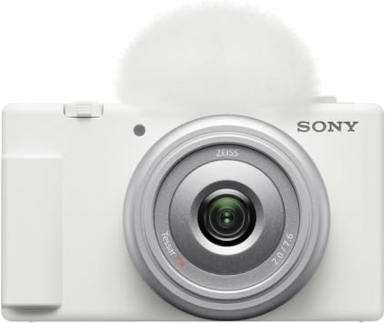 Sony ZV-1F Vlog Cámara para creadores de contenido y vloggers Blanco
