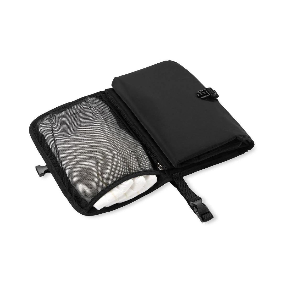 Skip Hop Cambiador portátil para bebé, Pronto, Negro