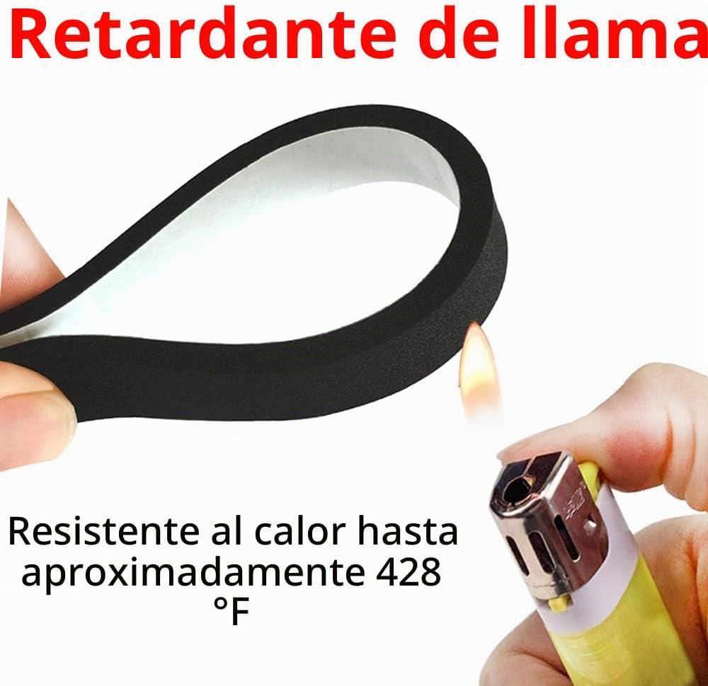 Burletes para puertas y ventanas, sello de puerta de 1 pulgada x 1\...
