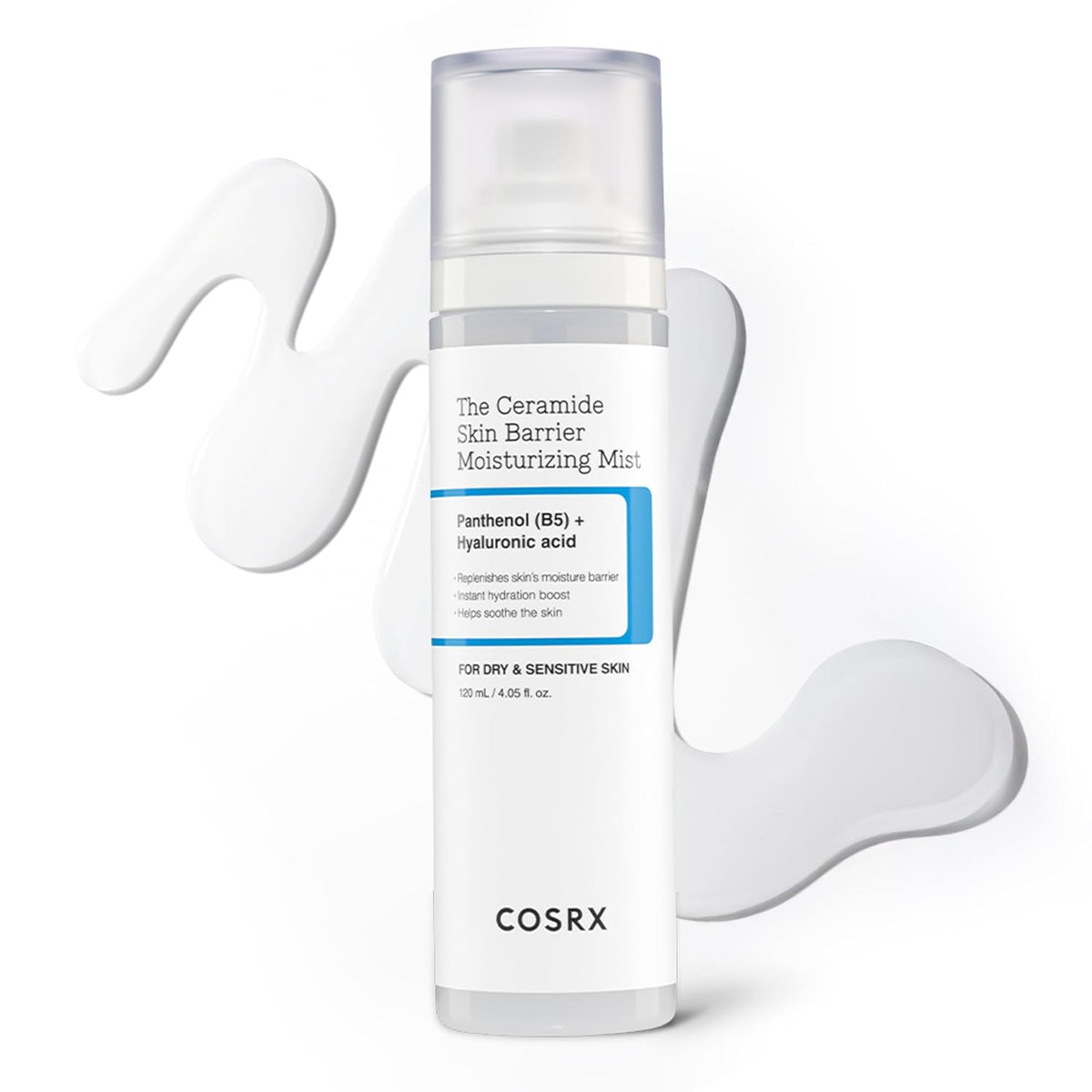 COSRX Barrier Cream Face Mist, tóner lechoso para cara, 4.06 fl.oz...