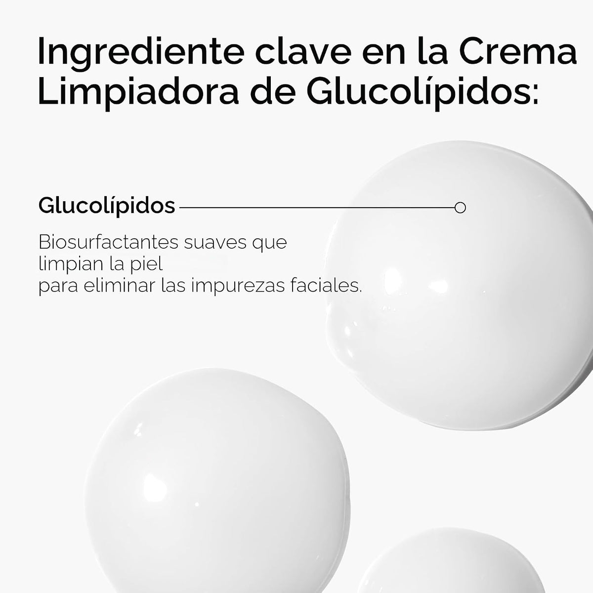 The Ordinary Limpiador en crema glicolípido, eliminación suave de m...