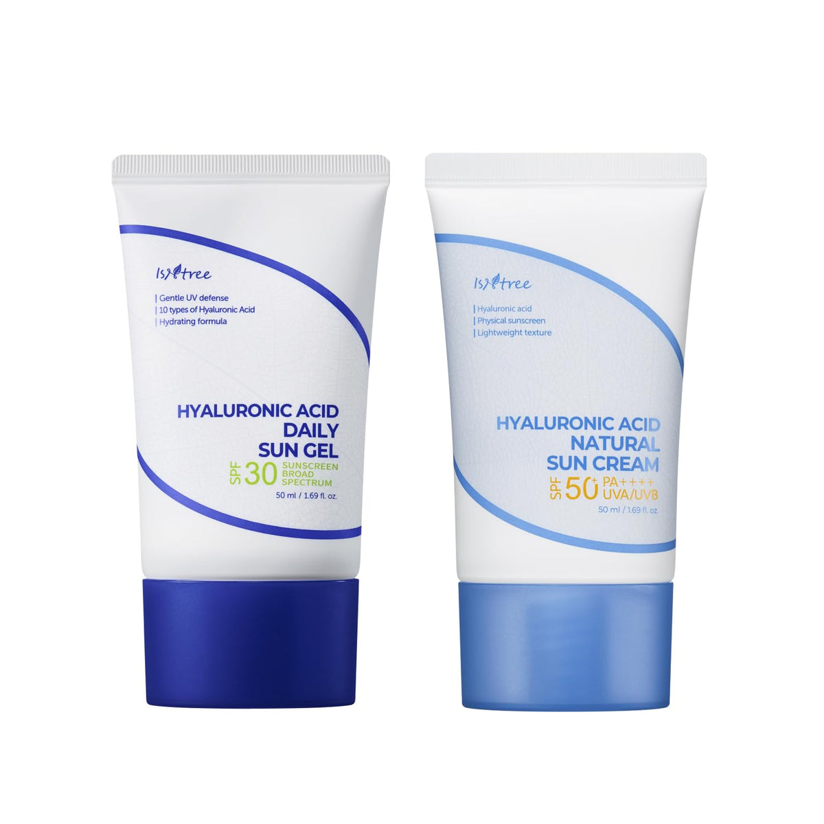 ISNTREE Gel solar diario de ácido hialurónico 1.7 fl oz, 1.69 fl oz...