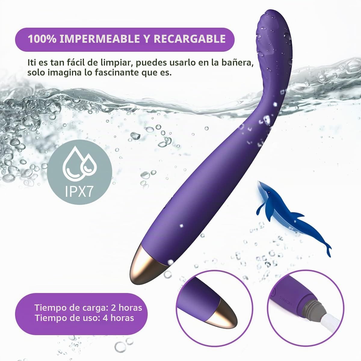 SVAKOM Juguetes sexuales del vibrador del consolador del punto G |...