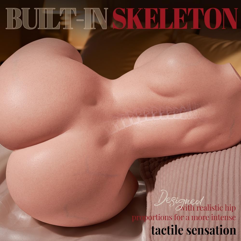 GOYHA Torso de muñeca sexual realista para hombres 100% juguetes se...